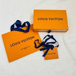 Louis Vuitton Orange gift box, set of 3 items
